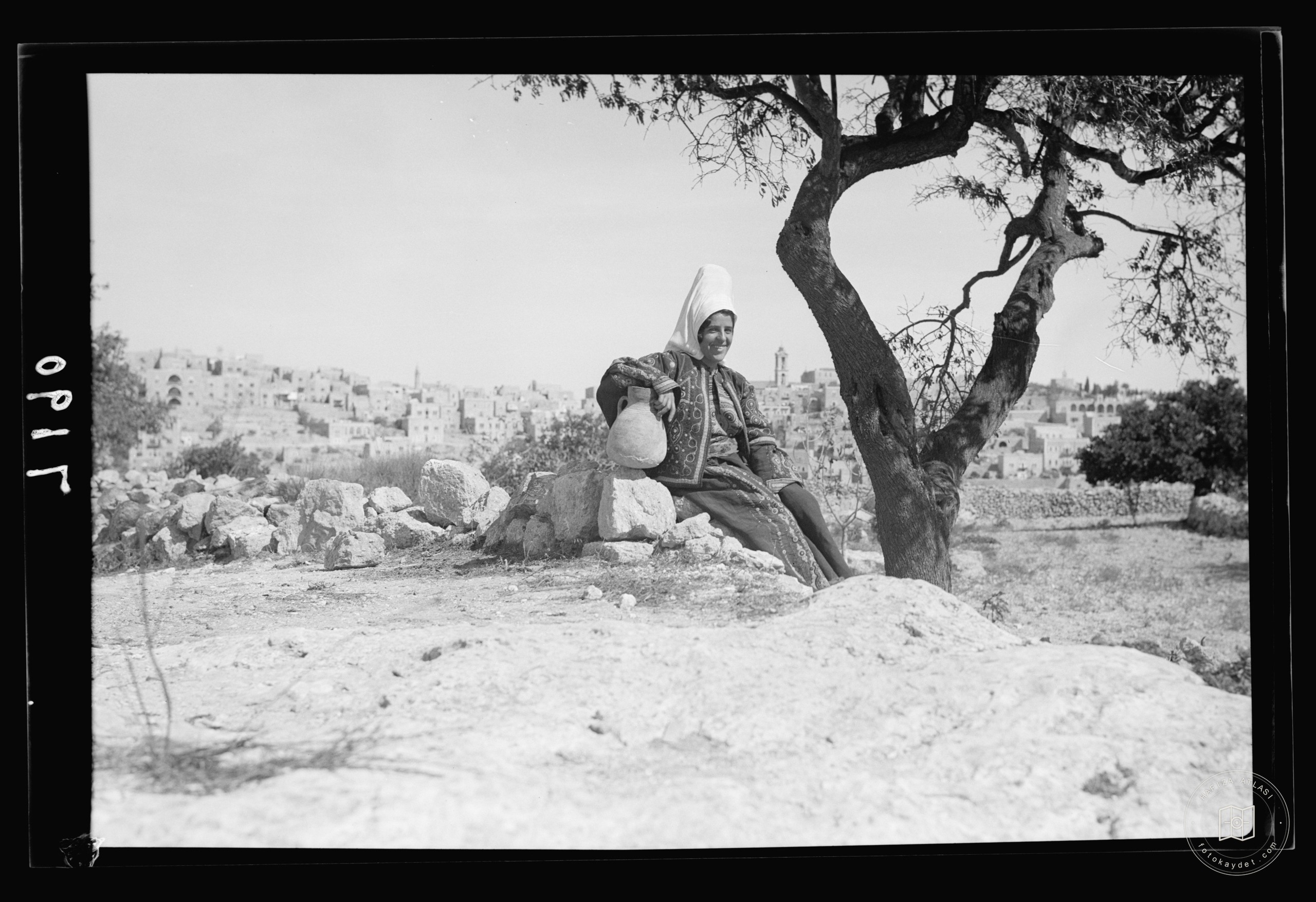 Bethlehem. Bethlehem from the South, close view with Sofie el Khoury