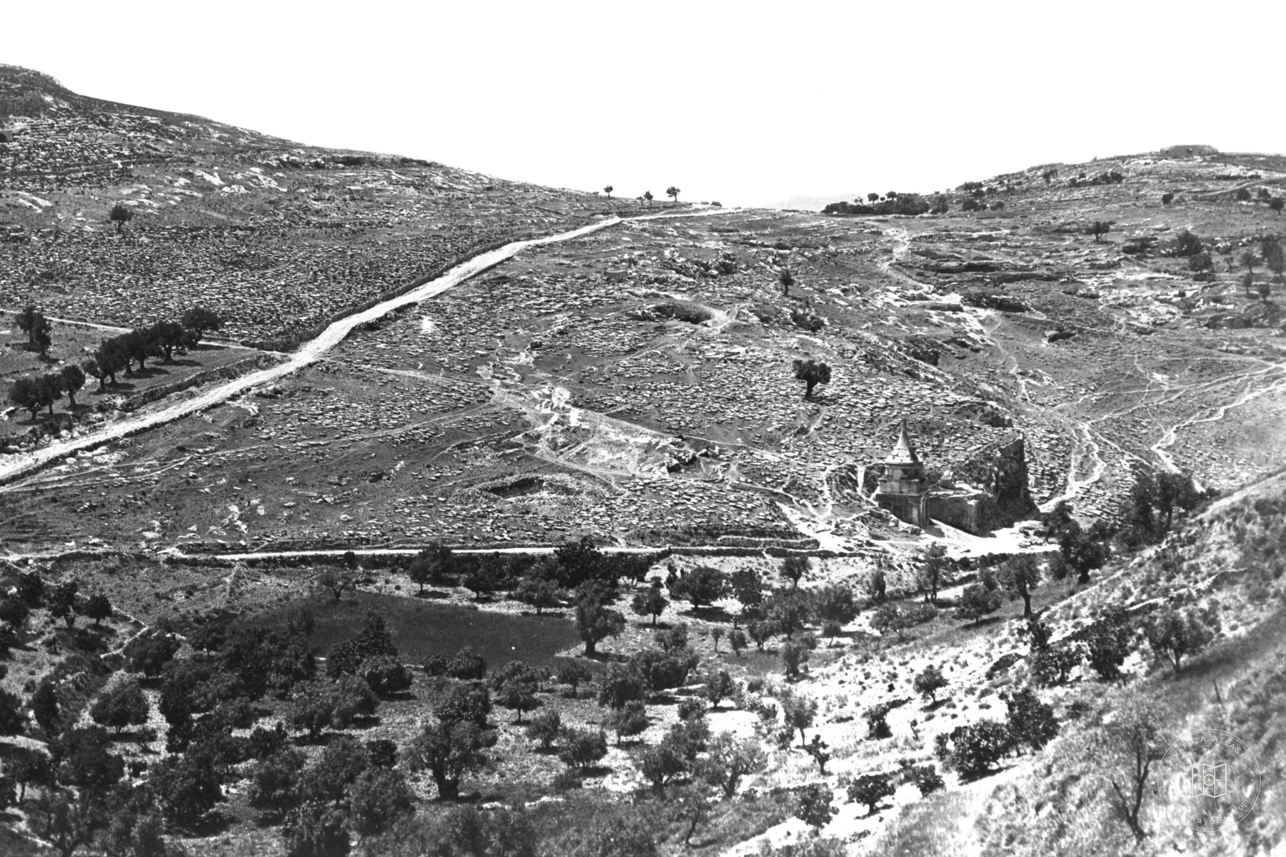 Kidron Valley and Mount of Olives, Jerusalem