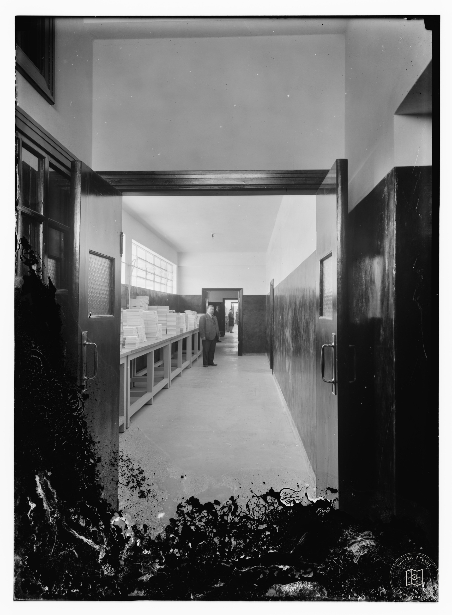 British linotype plant (Government Printing Office), Jerusalem