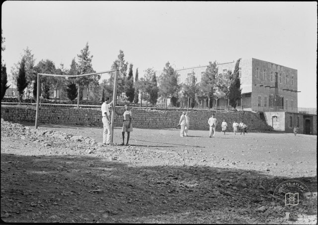 Safed — Tarihî okuldan görünüm