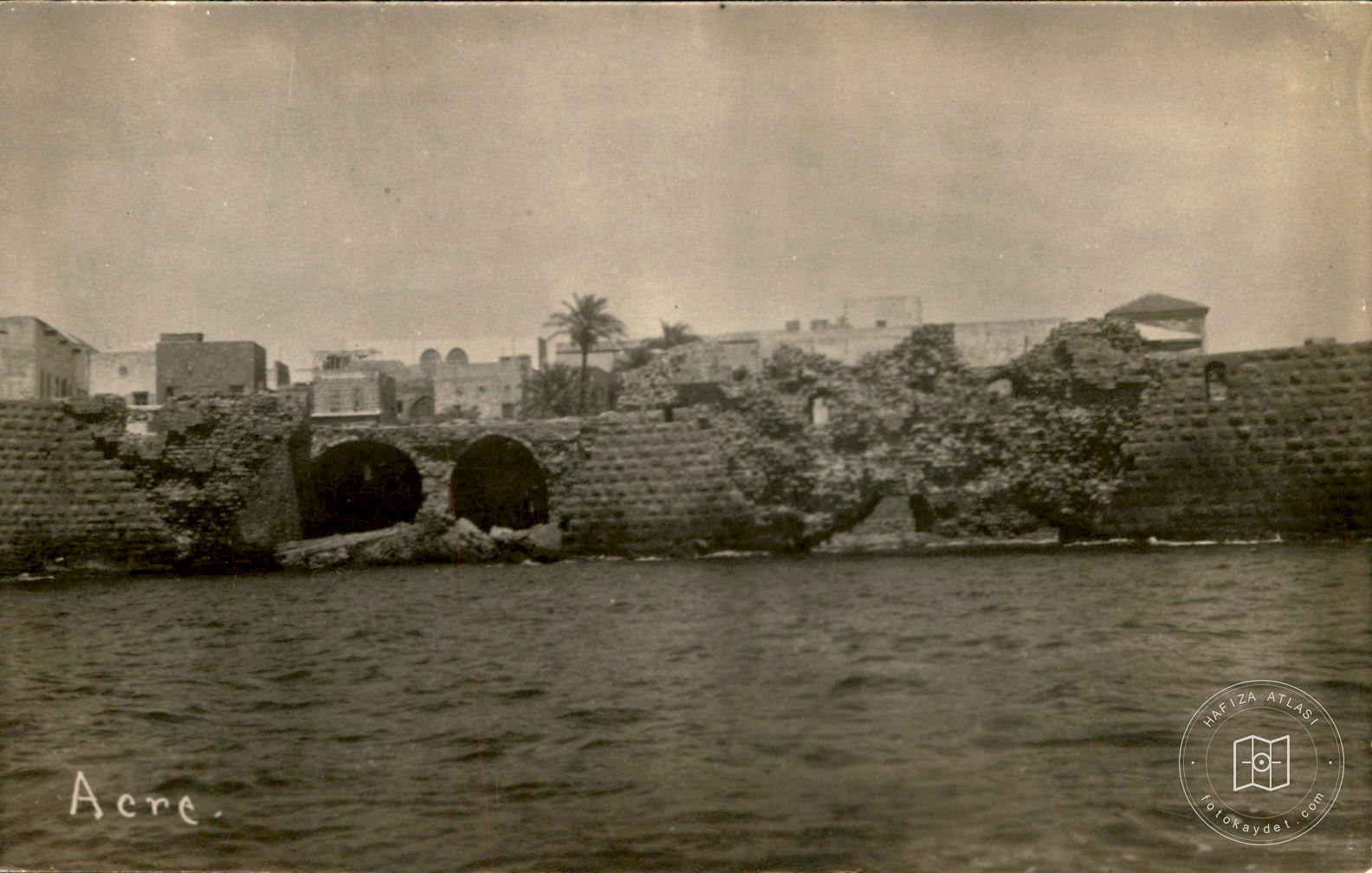 Acre, postcard by Karimeh Abbud