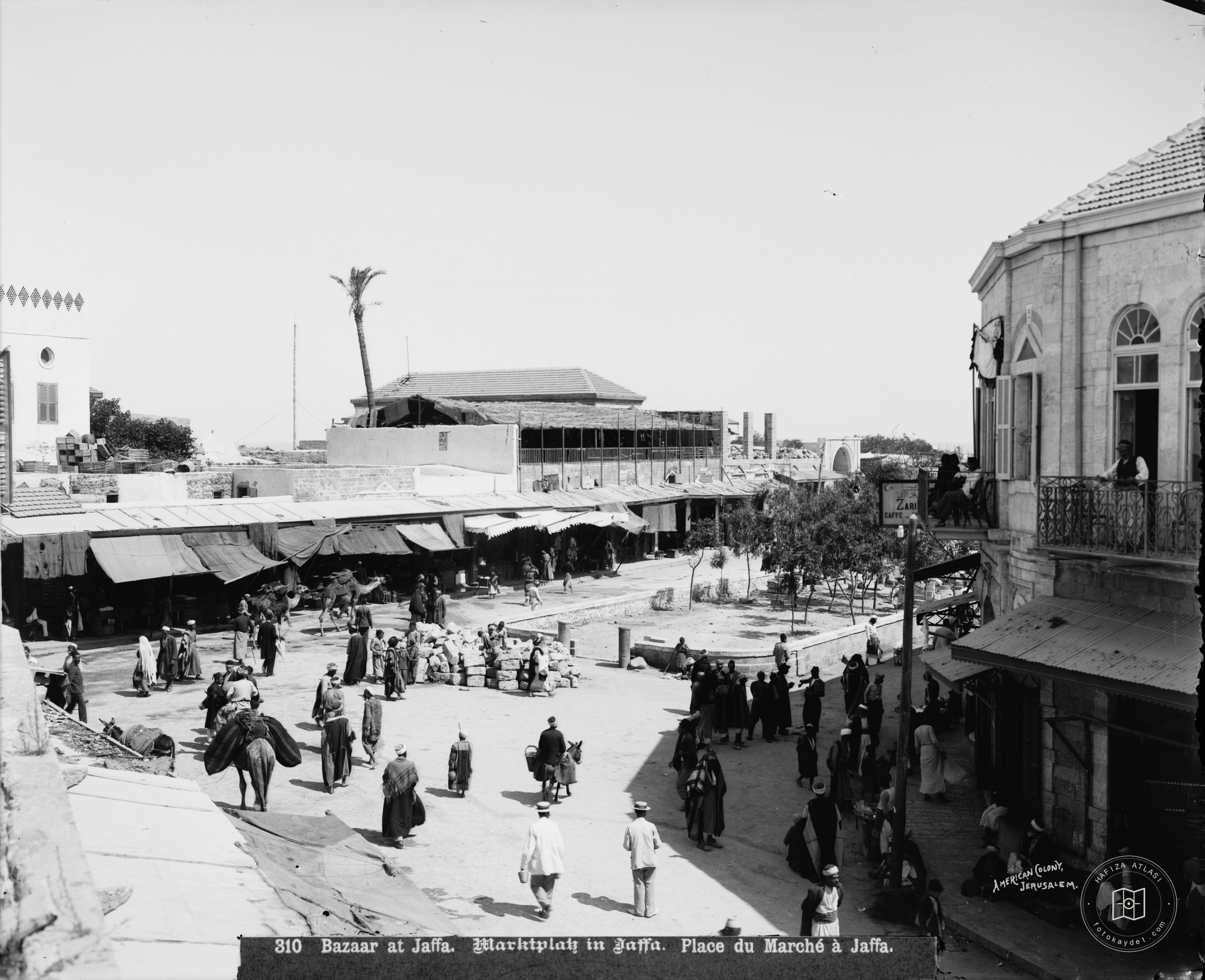 Jaffa (Joppa) and environs. The bazaar