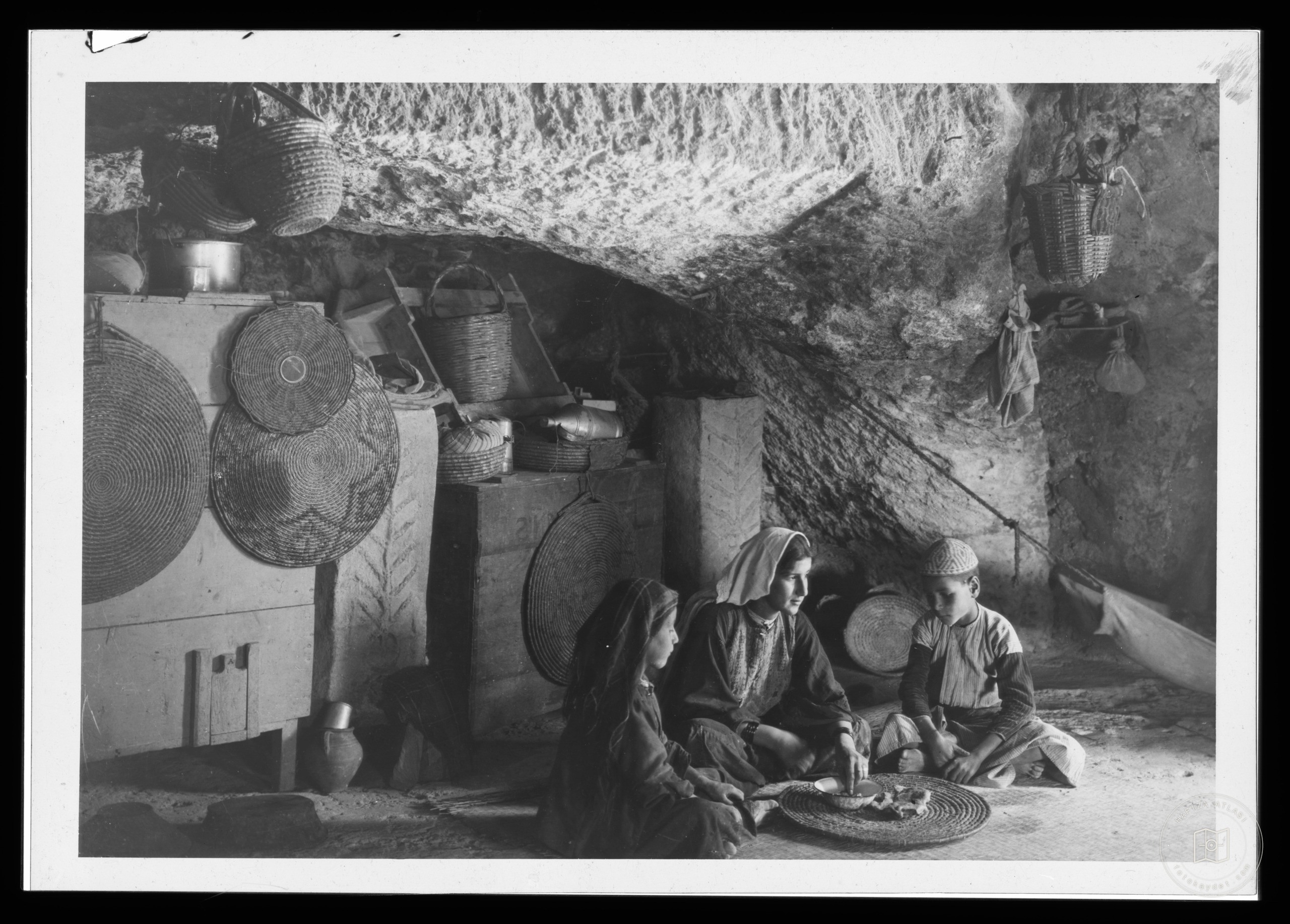 Daily life inside a home, Bethlehem
