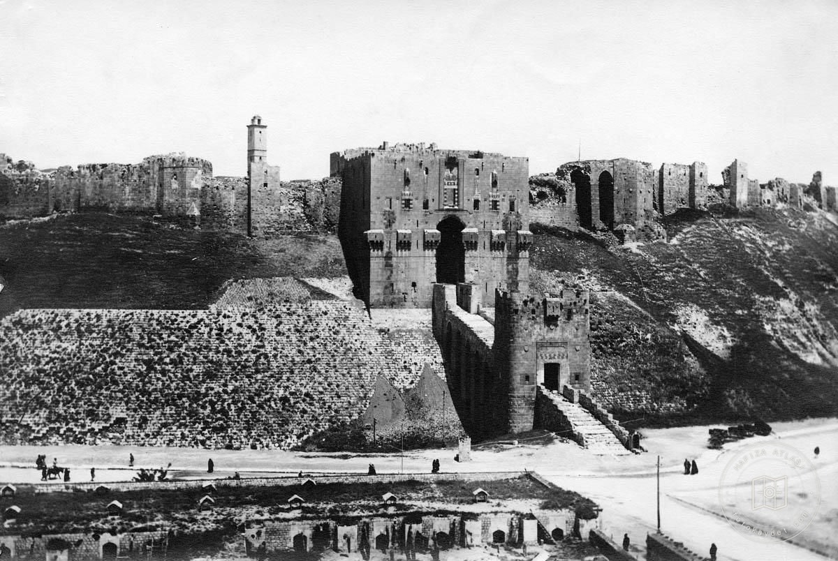 Aleppo — Citadel of Aleppo — view from the south
