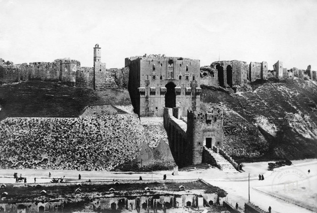 Aleppo — Citadel of Aleppo — view from the south