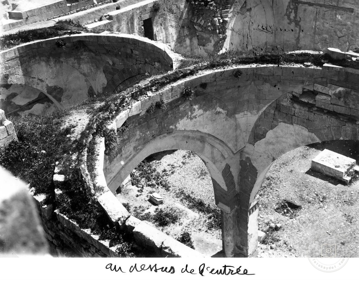Aleppo — Citadel — audience hall vaults