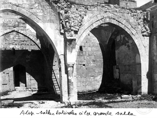 Aleppo — Citadel — side bays of the audience hall