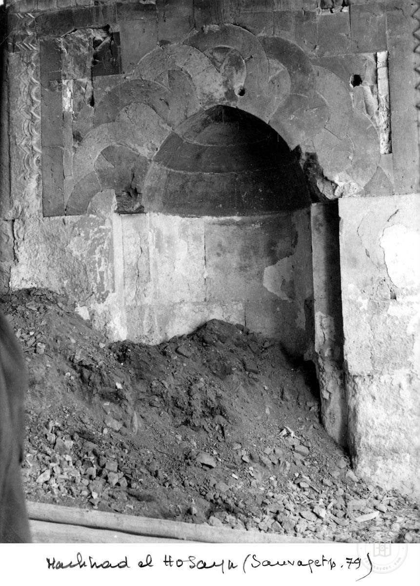 Aleppo — Mashhad al-Husayn — interior niche