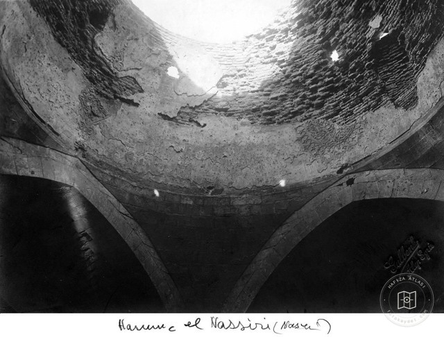 Aleppo — Yalbugha Baths — interior of the dome