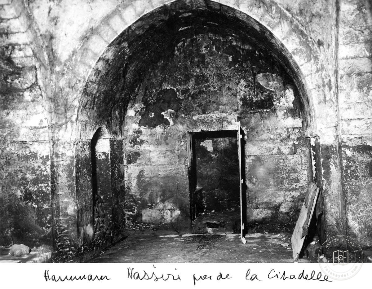 Aleppo — Yalbugha Baths — arched interior