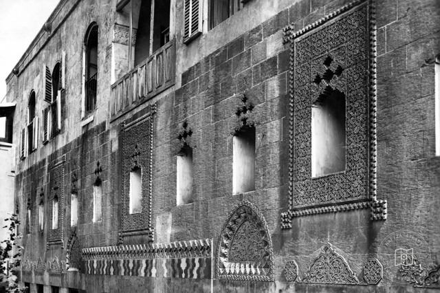 Aleppo — Facade of a historic building