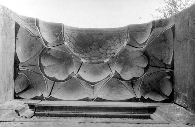 Aleppo — Farafra Khanqah — muqarnas detail