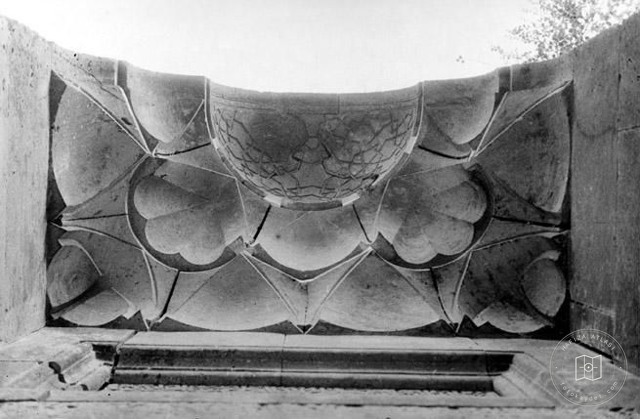Aleppo — Farafra Khanqah — muqarnas detail