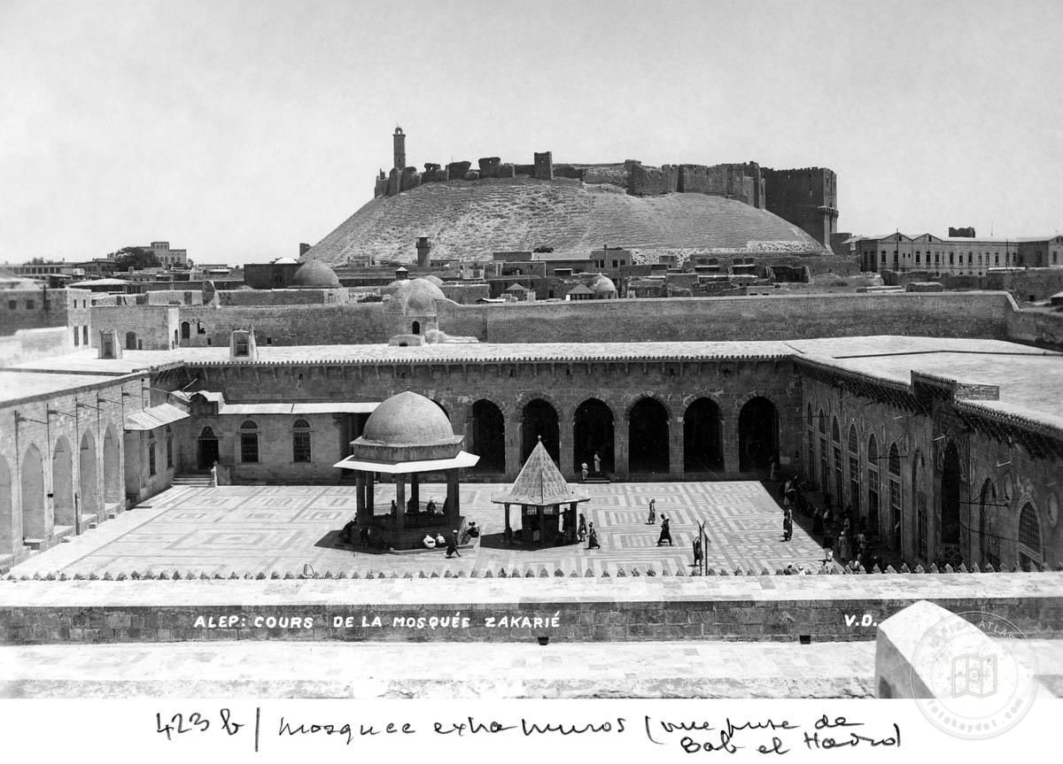 Aleppo — Courtyard of Zakaria Mosque