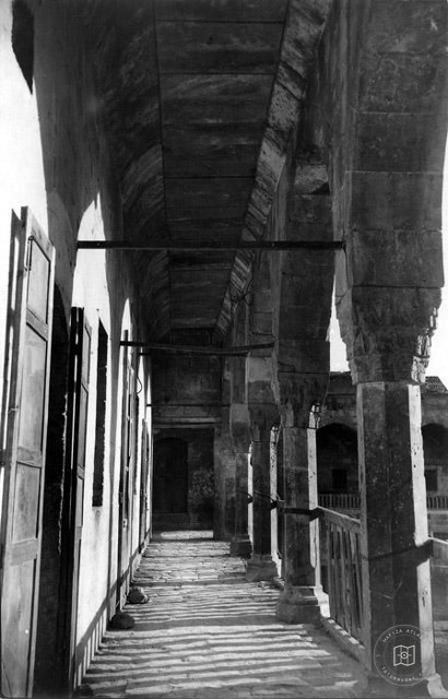 Aleppo — Wazir Caravanserai — balcony