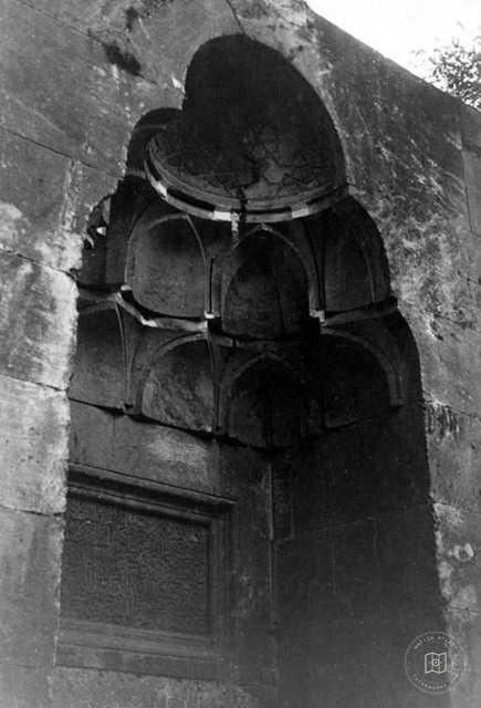 Aleppo — Farafra Khanqah — muqarnas detail