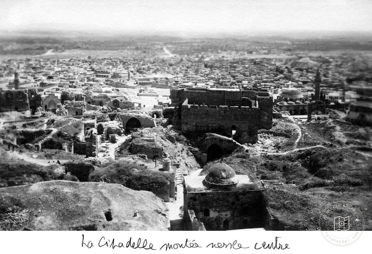 Aleppo — Citadel — ruins within the walls