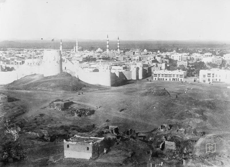 Medina from the south, outside the city walls