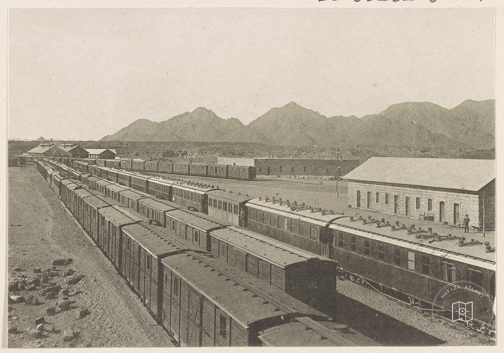 Medina freight station and railway workshops