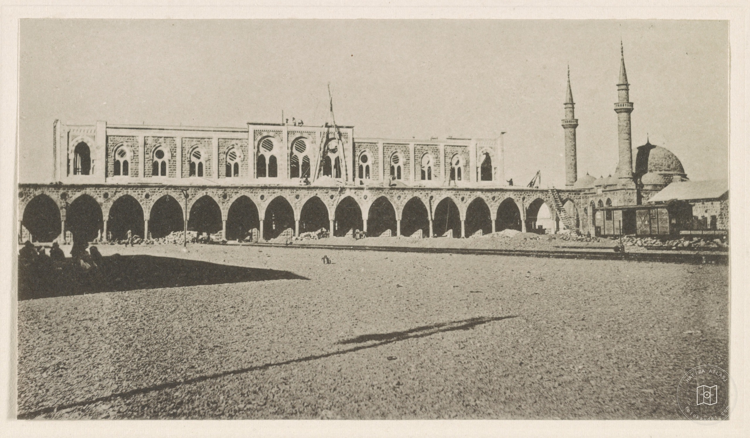 Railway station outside Medina’s western gate