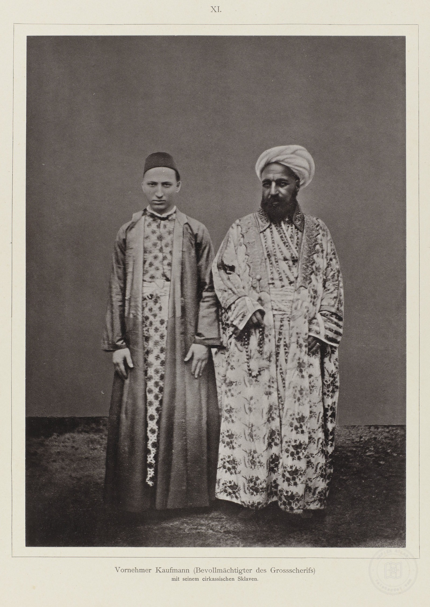 A merchant in Mecca and a Circassian man recorded in the catalogue as enslaved