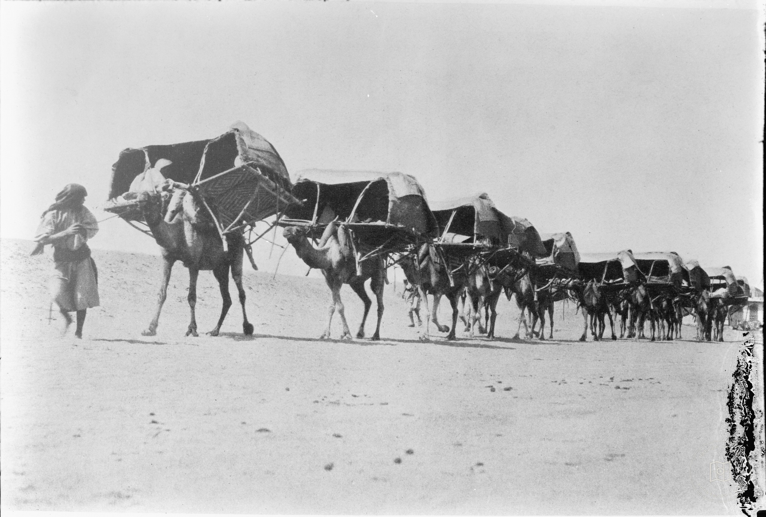 Pilgrim caravan near Mecca