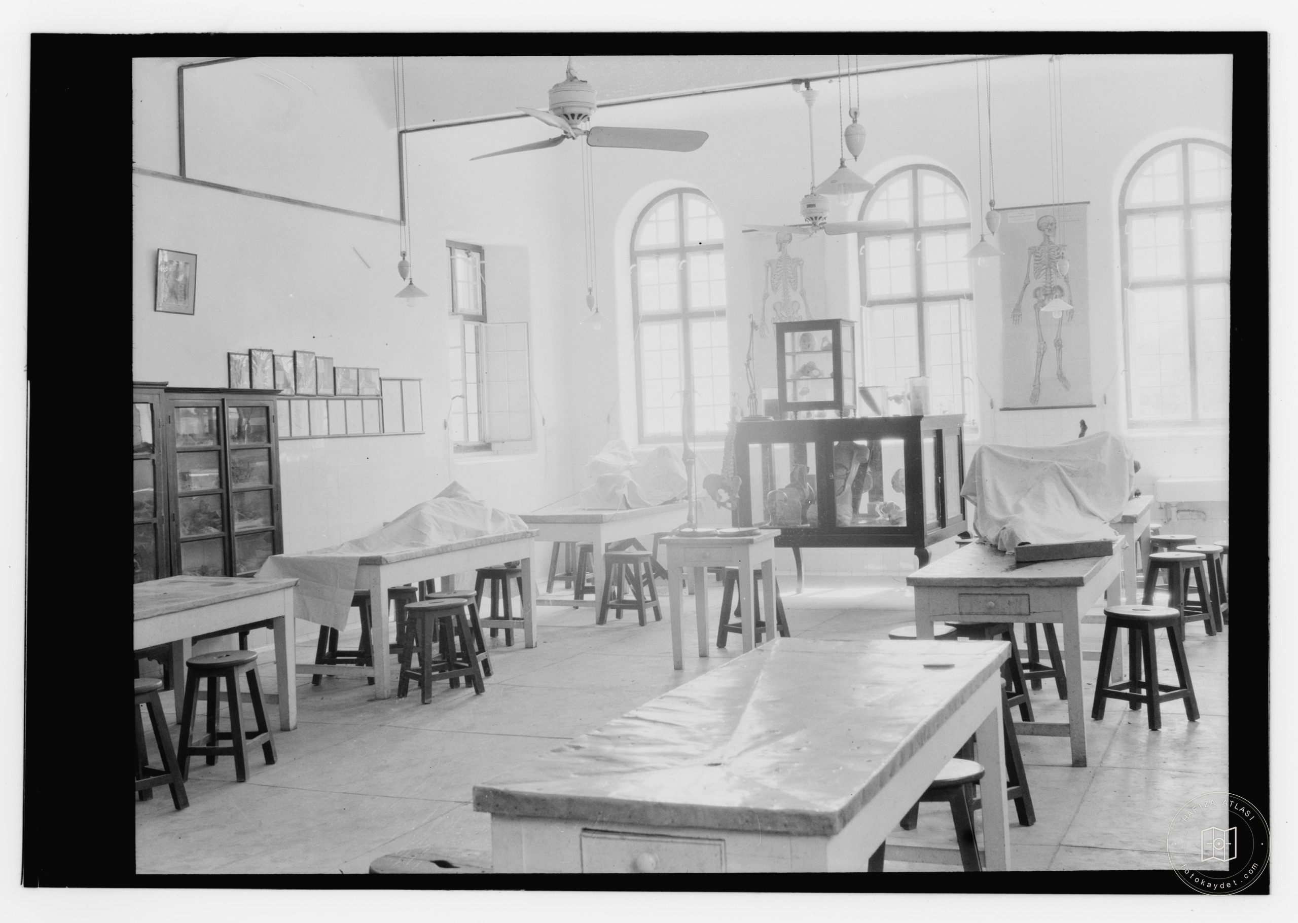 Medical College, Baghdad & road bld'g building, Medical classroom