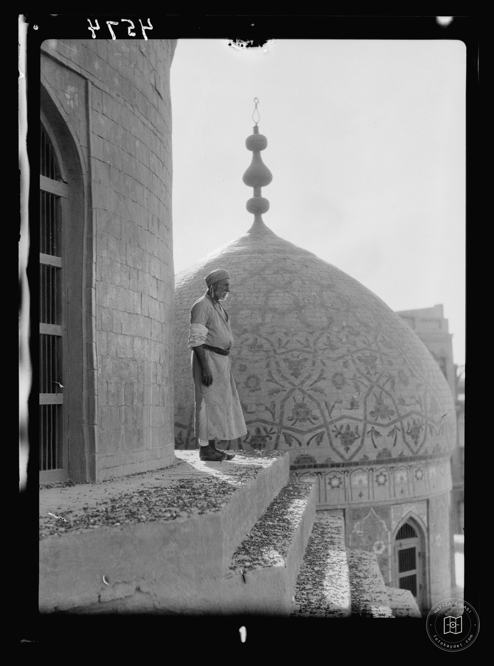 Baghdad. Haidar Khana Mosque. The smaller dome