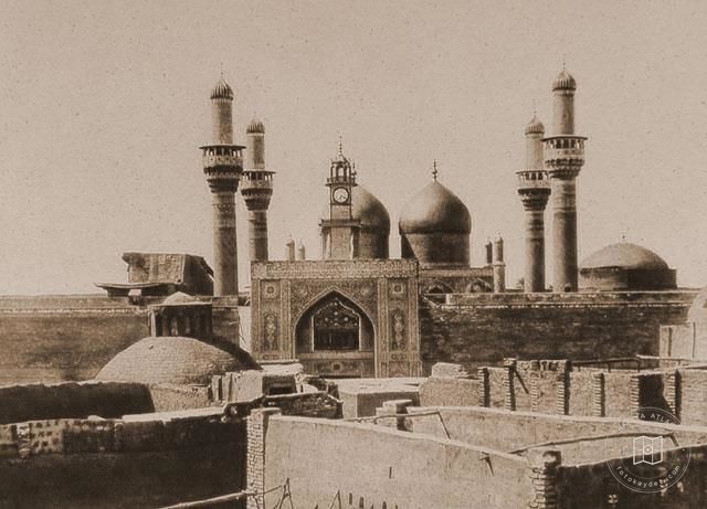 Baghdad — Kadhimiya Mosque domes and minarets