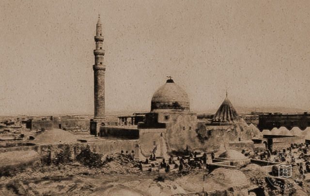 Mosul — Nebi Street and the tomb attributed to Seth