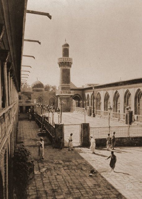 Baghdad — Courtyard of Abd al-Qadir al-Gilani Mosque