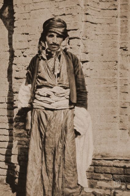 Iraq — Kurdish man in traditional dress