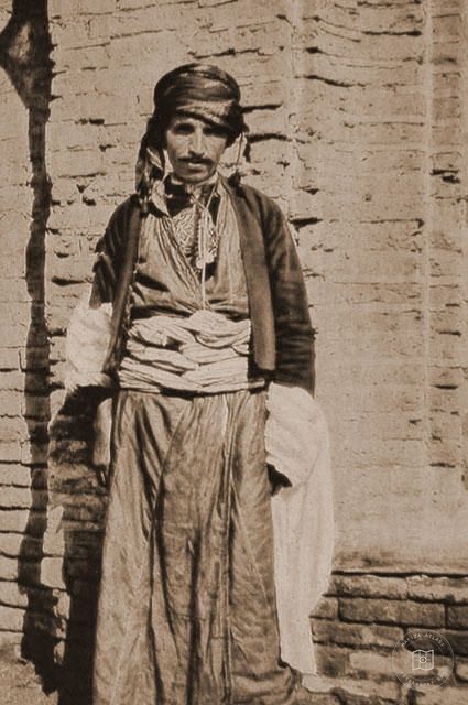 Iraq — Kurdish man in traditional dress