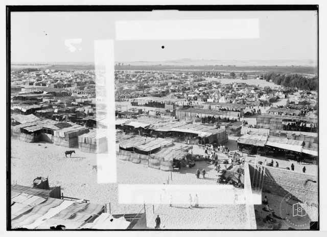 Tents at the Nabi Rubin pilgrimage