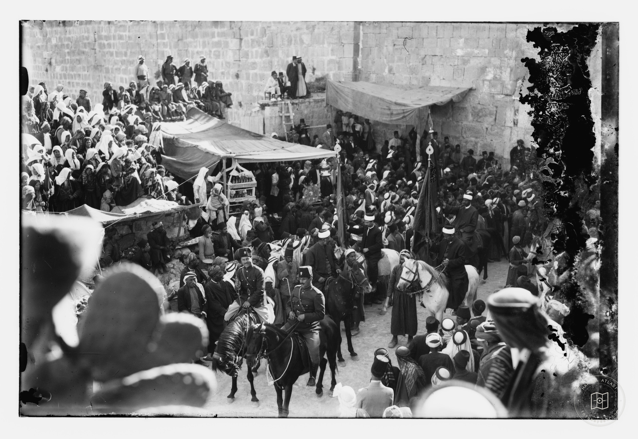 A delegation returning