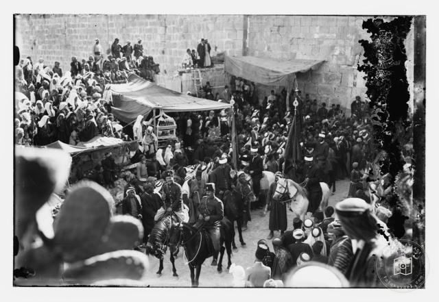 A delegation returning