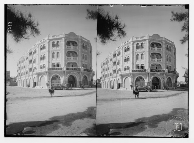 Waqf building on Mamilla Road in Jerusalem