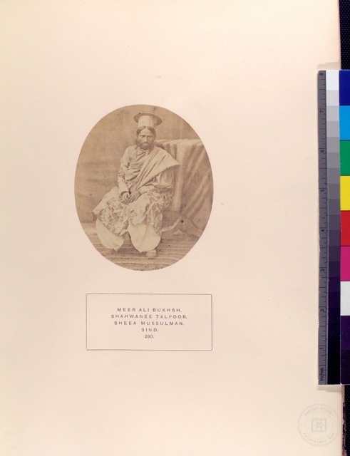 Portrait of Mir Ali Bakhsh Talpur