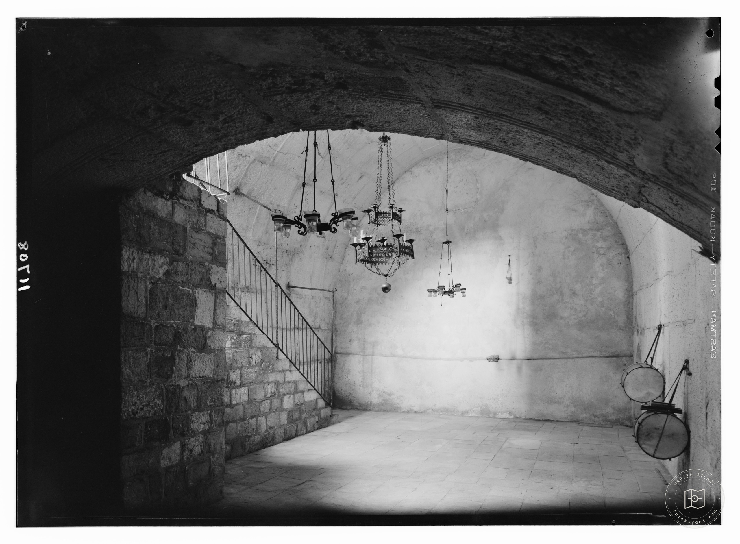 Interior of Al-Buraq Mosque in Jerusalem