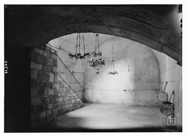 Interior of Al-Buraq Mosque in Jerusalem