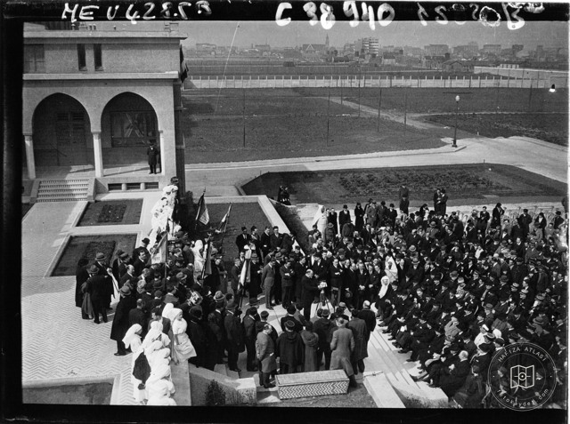 Guests at the hospital opening in Bobigny