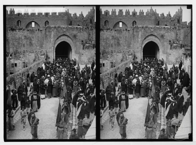 A historic funeral procession
