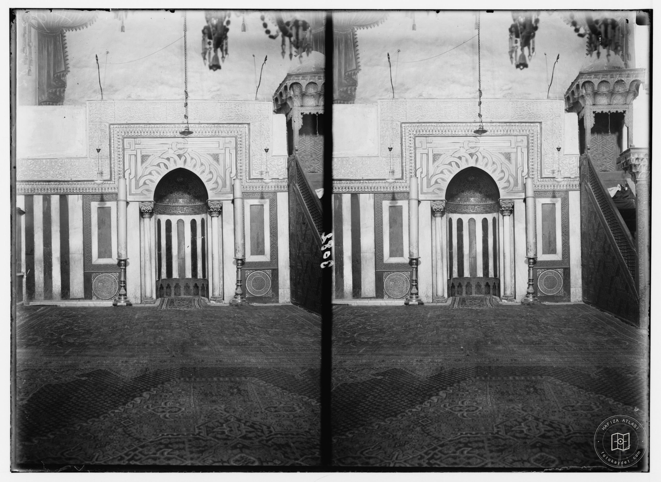 Mihrab of the Ibrahimi Mosque in Hebron