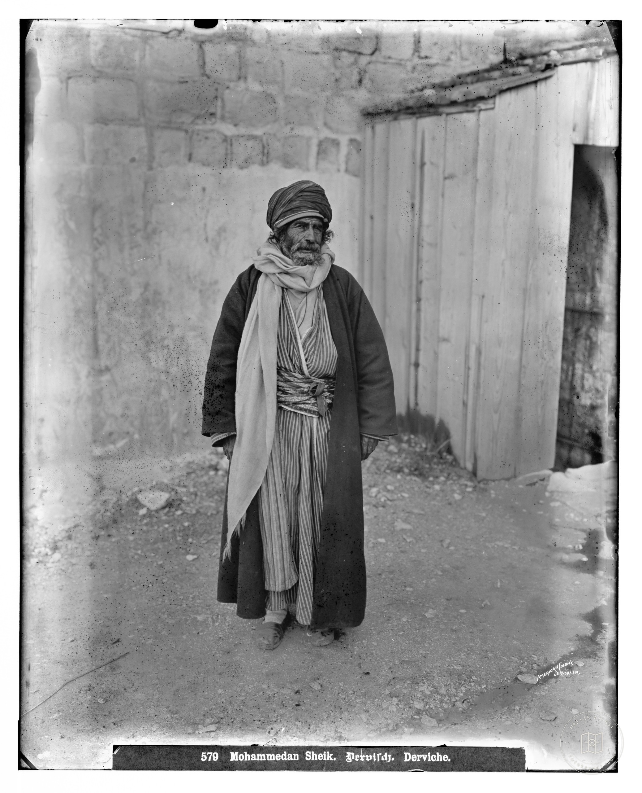 A sheikh in traditional dress