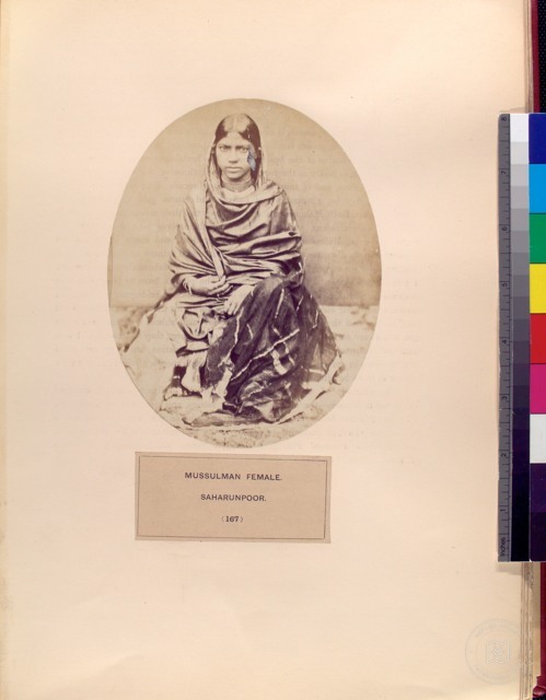 Portrait of a woman from Saharanpur