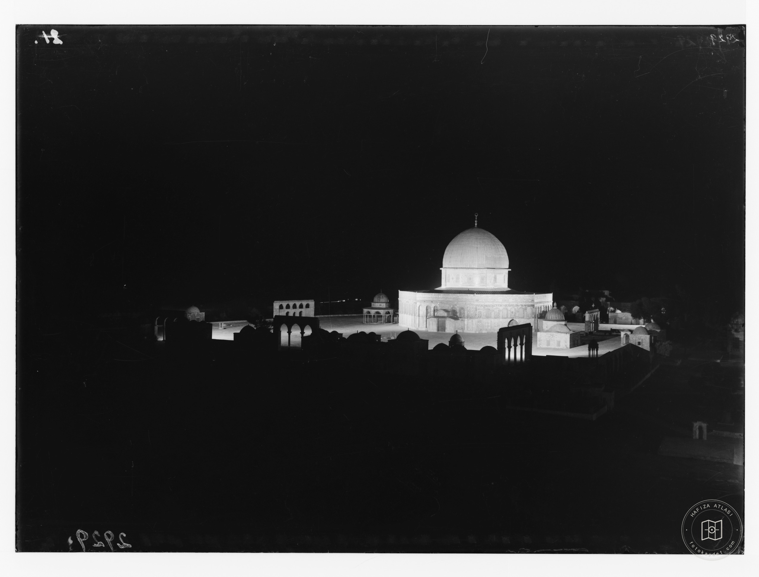 Dome of the Rock illuminated for Bayram