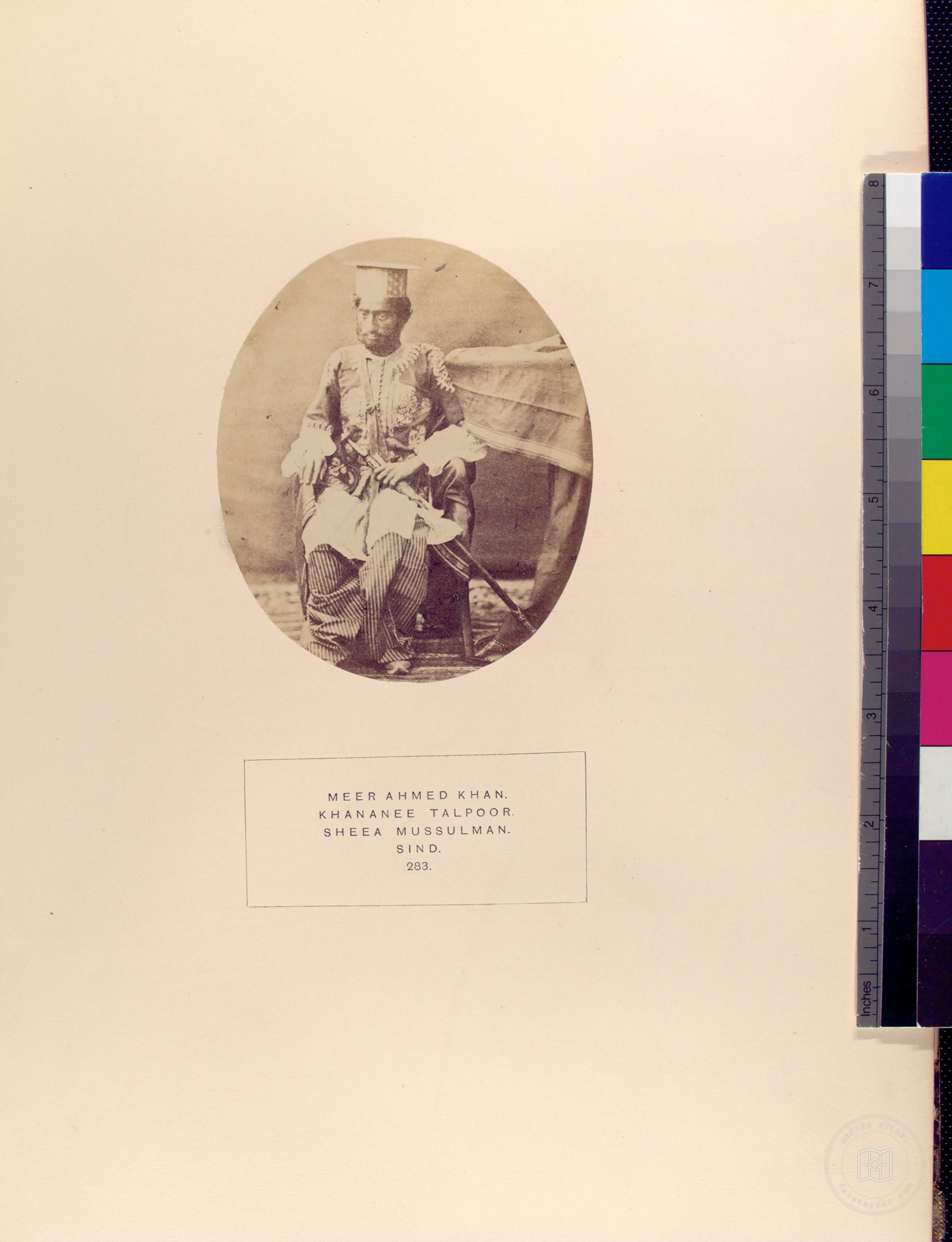 Portrait of Mir Ahmed Khan
