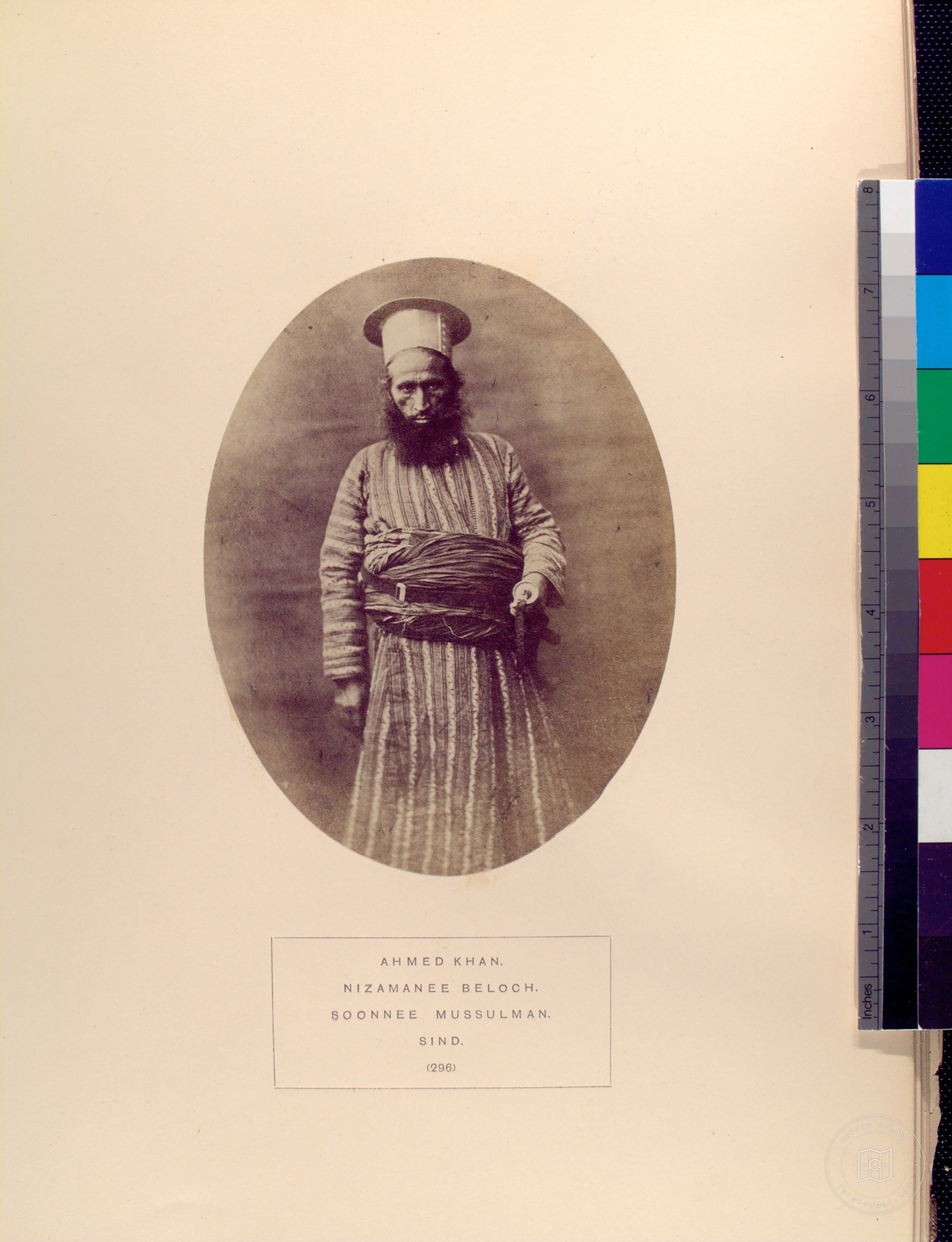 Ahmed Han Nizamani’nin portresi