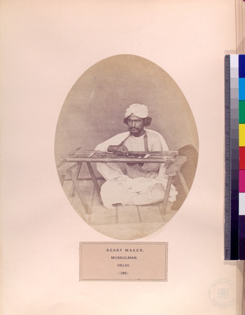 Shawl maker in Delhi