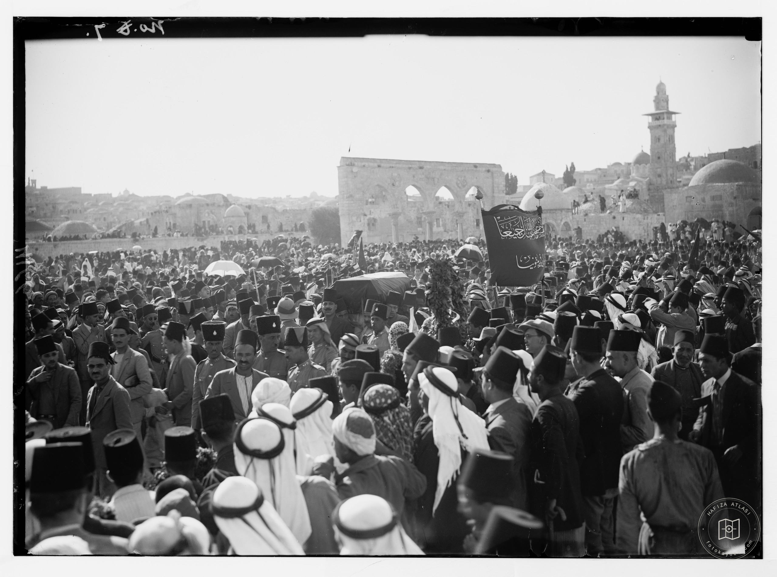 Funeral of Muhammad Ali Jauhar in Jerusalem